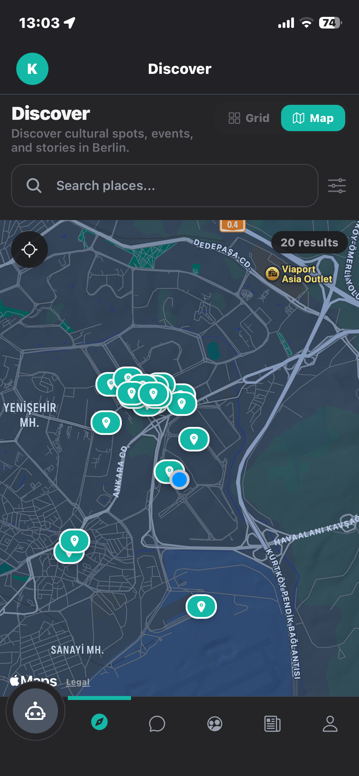 Topluluk ekranı